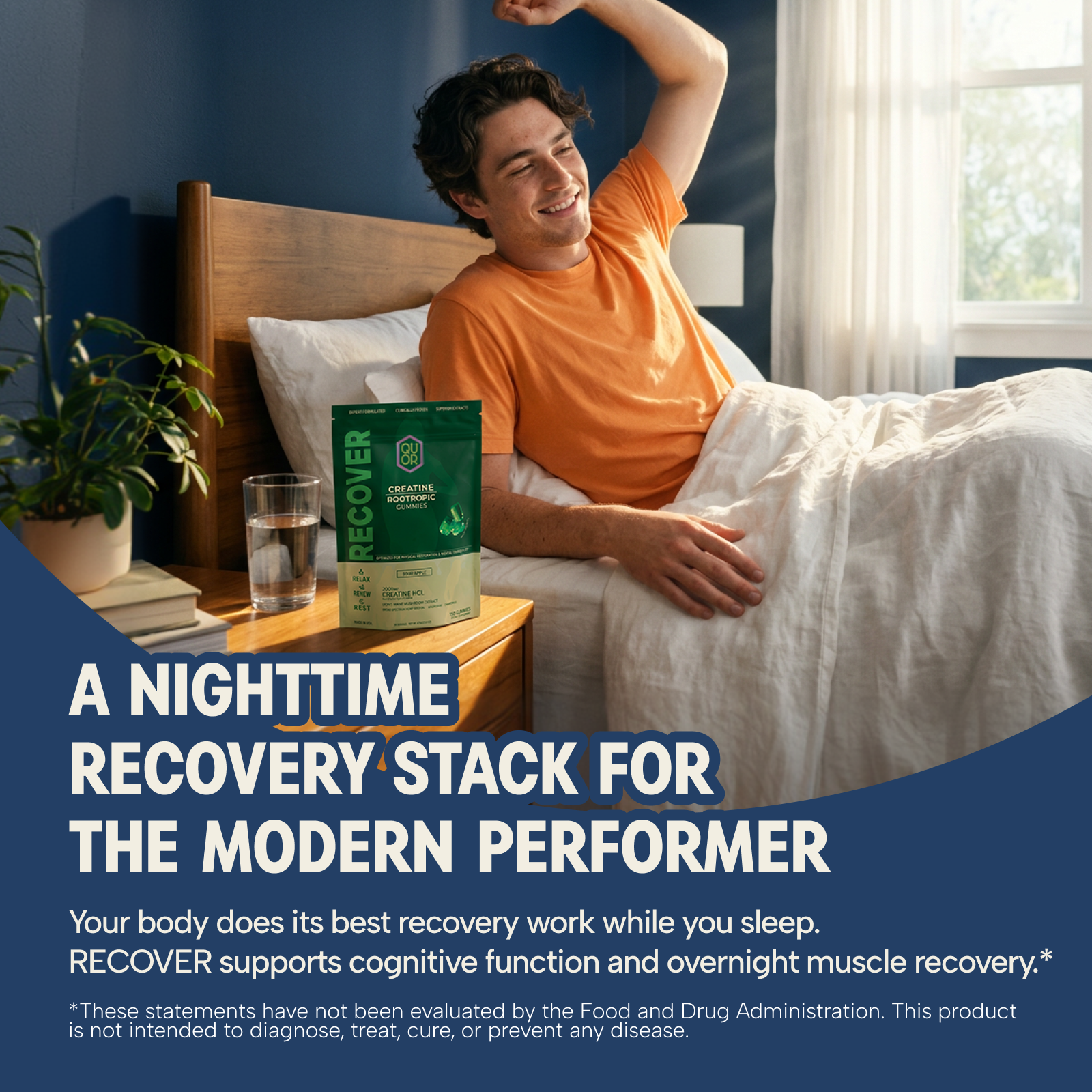QUOR Recover: Creatine HCl Gummies