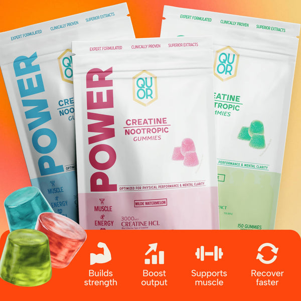 QUOR POWER: Workout Gummies