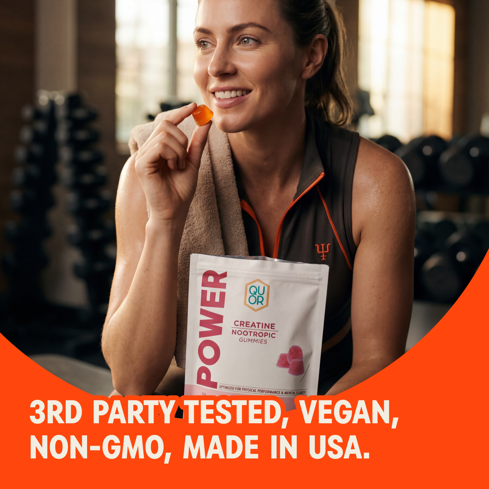 QUOR POWER: Workout Gummies