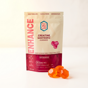 QUOR Enhance pouch with gummies